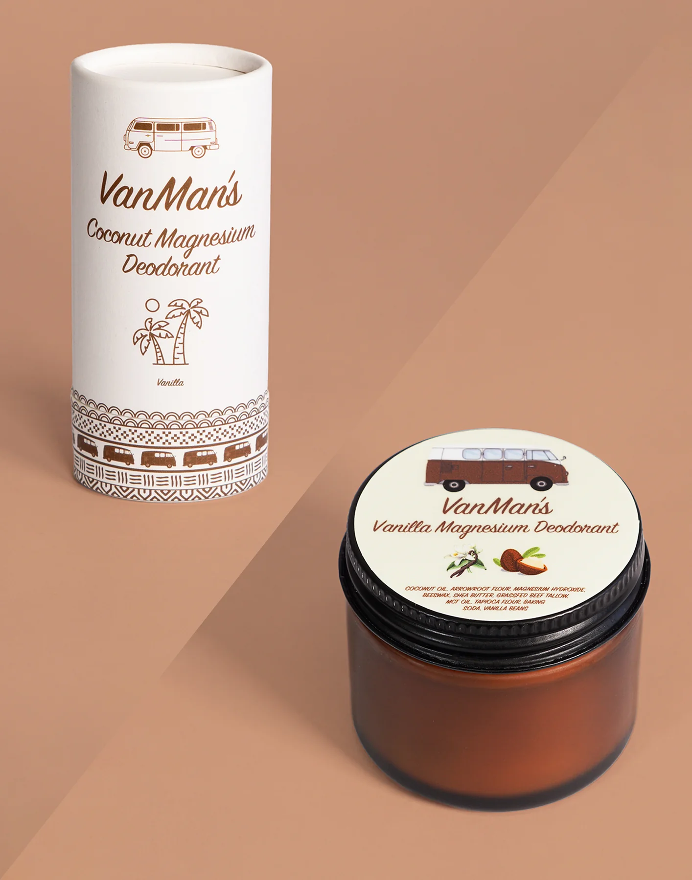 *New* VanMan’s Vanilla Magnesium Deodorant – 2 oz